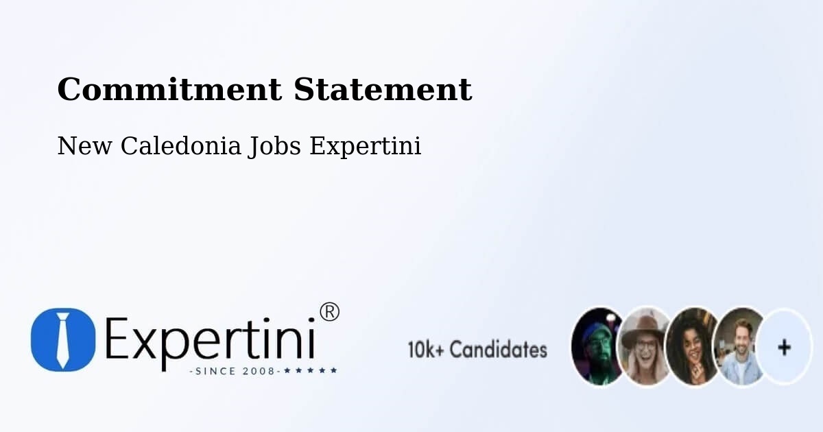 Corporate Commitment – Tiaoué - New Caledonia Jobs Expertini